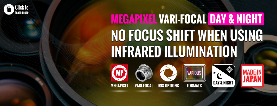 Megapixel Vari Focal Lens Day/Night